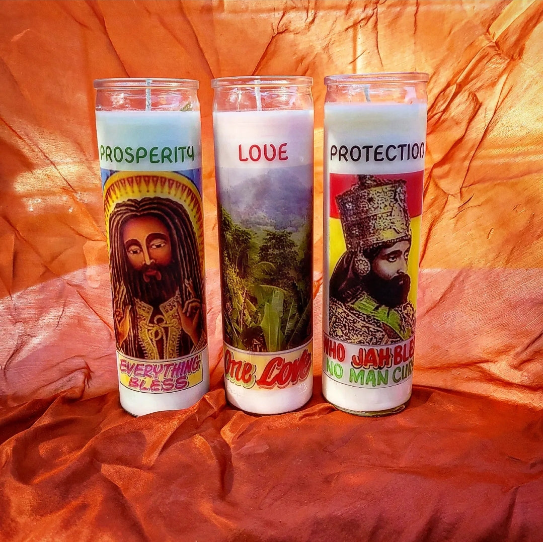 Rasta Vibration Candles Mama Luna Organics
